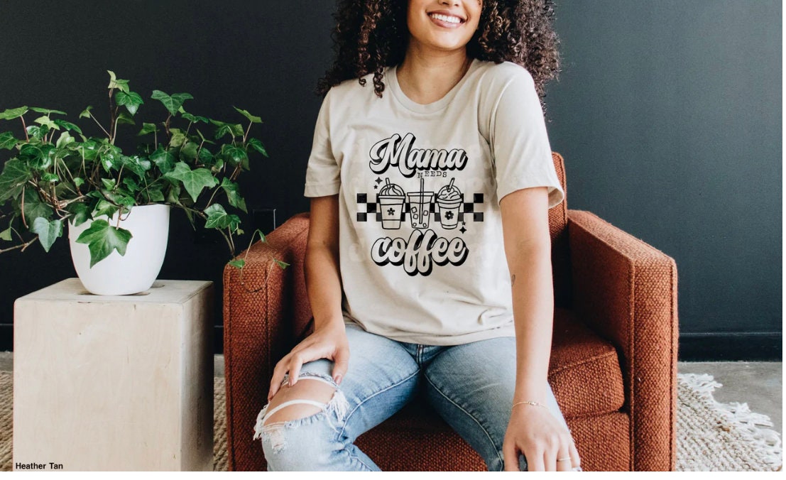 Mama needs coffee T-shirt