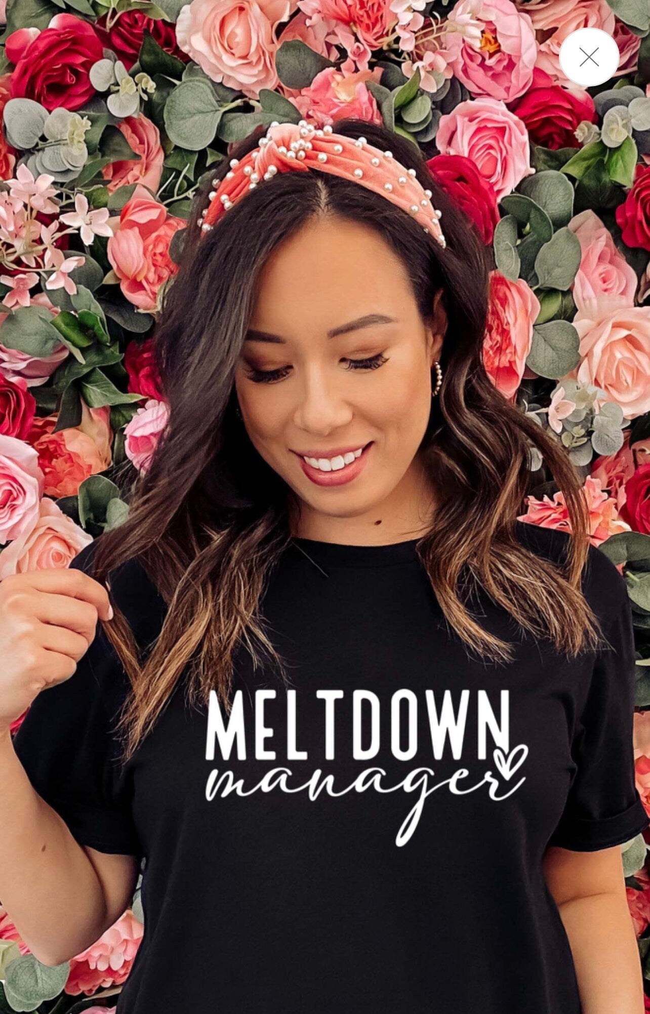 Meltdown manager, T-shirt, screen print