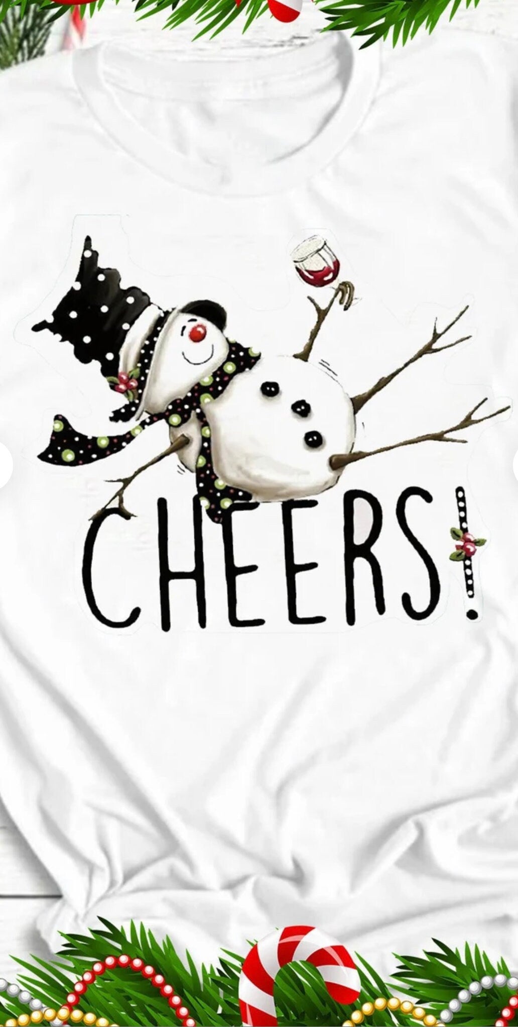 Cheers! Snowman, T-shirt