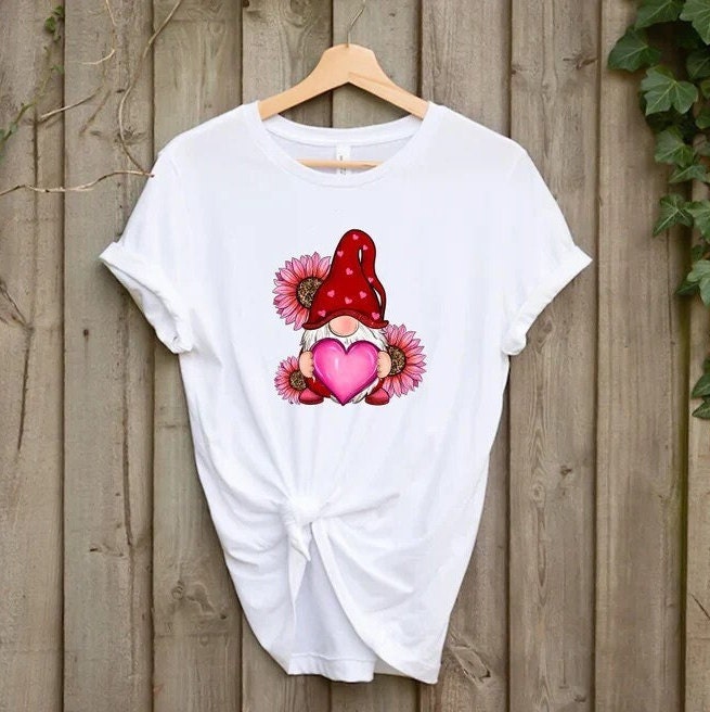gnome Valentine's Day t-shirt, gnome, Valentine's Day, heart